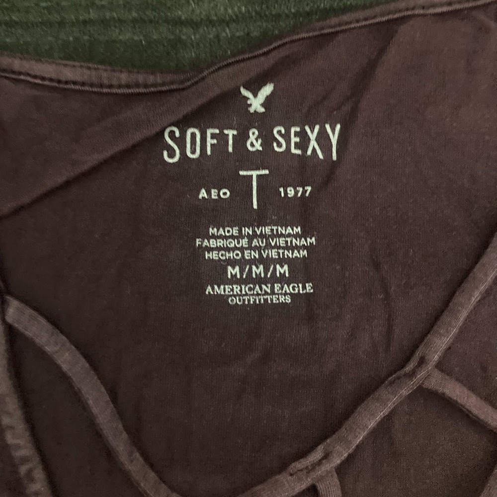 American eagle purple long sleeve!